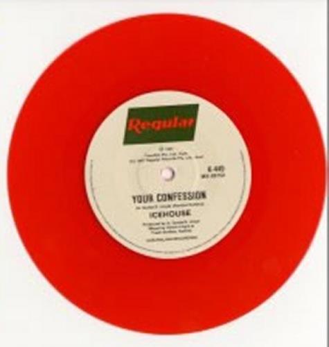 Icehouse My Obsession - Red Vinyl 7" vinyl single (7 inch record / 45) UK ICE07MY70227