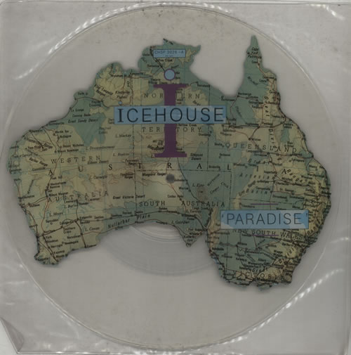 Icehouse Paradise uncut picture disc (vinyl) UK ICEUNPA582253