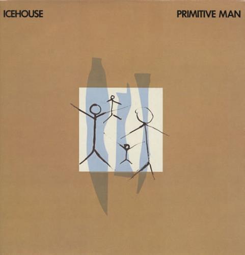 Icehouse Primitive Man - gold stamp vinyl LP album (LP record) UK ICELPPR285409