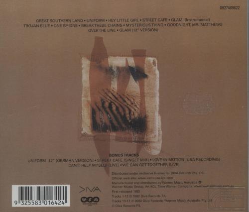 Icehouse Primitive Man CD album (CDLP) Australian ICECDPR422684