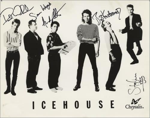 Icehouse Signed Photograph photograph US ICEPHSI382993