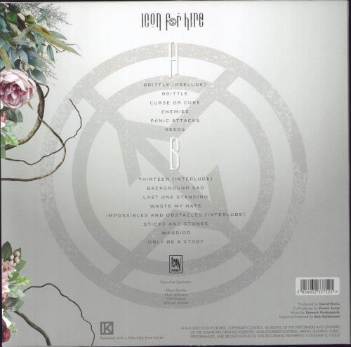 Icon For Hire Amorphous vinyl LP album (LP record) US 54WLPAM820739