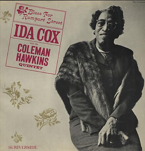 Ida Cox Blues For Rampart Street vinyl LP album (LP record) UK ICXLPBL373422