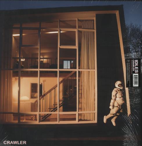 Idles Crawler - Blue Vinyl + Autographed Print vinyl LP album (LP record) UK Q7LLPCR880872