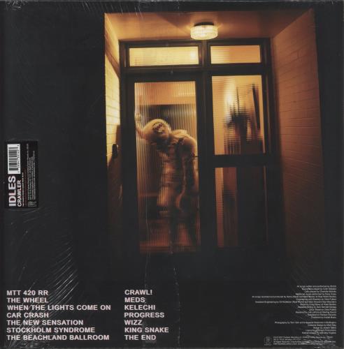 Idles Crawler - Blue Vinyl + Autographed Print vinyl LP album (LP record) UK Q7LLPCR880872