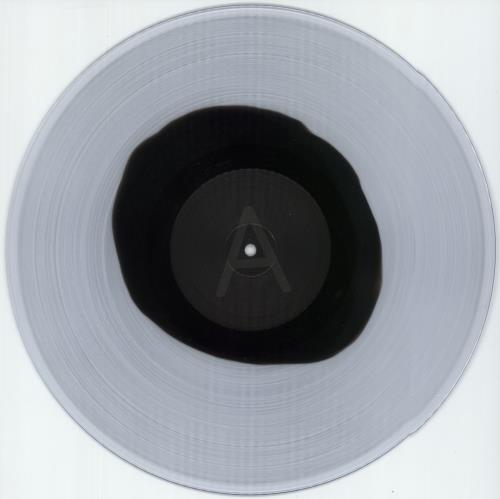 Idles Ultra Mono - Clear w/ Black Yolk - Hype-sticker vinyl LP album (LP record) UK Q7LLPUL871292