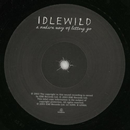 Idlewild A Modern Way Of Letting Go 7" vinyl single (7 inch record / 45) UK IDW07AM235068
