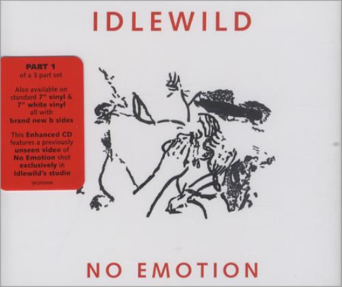 Idlewild No Emotion CD single (CD5 / 5") UK IDWC5NO391426