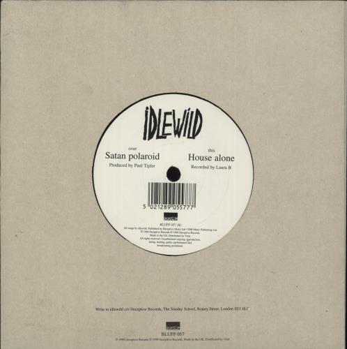 Idlewild Satan Polaroid - VG 7" vinyl single (7 inch record / 45) UK IDW07SA869329