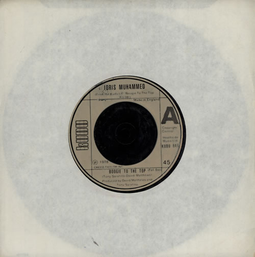 Idris Muhammad Boogie To The Top 7" vinyl single (7 inch record / 45) UK IDM07BO569761