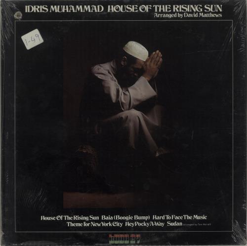 Idris Muhammad House Of The Rising Sun vinyl LP album (LP record) US IDMLPHO685990