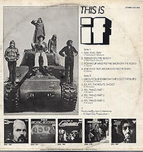 If (Jazz Rock) This Is If vinyl LP album (LP record) German IF2LPTH264514