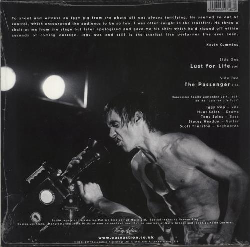 Iggy Pop Apollo - Sealed 10" vinyl single (10 inch record) UK IGG10AP868879