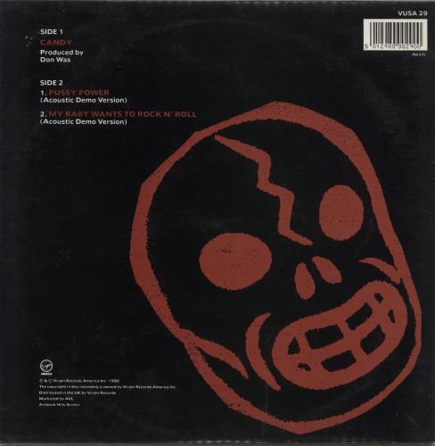 Iggy Pop Candy - Red Vinyl - EX 10" vinyl single (10 inch record) UK IGG10CA881178