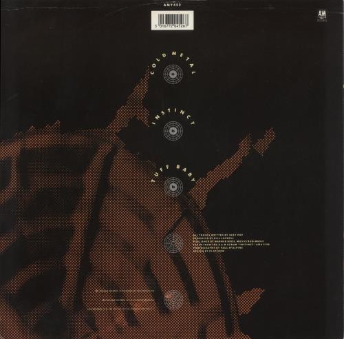 Iggy Pop Cold Metal 12" vinyl single (12 inch record / Maxi-single) UK IGG12CO868412