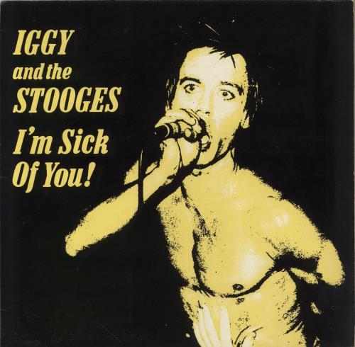 Iggy Pop I'm Sick Of You - White Vinyl vinyl LP album (LP record) German IGGLPIM863554