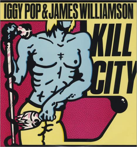 Iggy Pop Kill City - Green vinyl vinyl LP album (LP record) US IGGLPKI400360