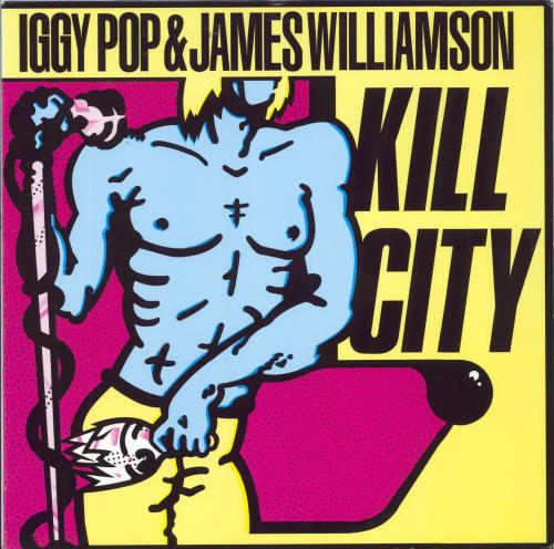 Iggy Pop Kill City vinyl LP album (LP record) US IGGLPKI800494