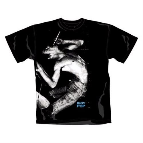 Iggy Pop Leap T-Shirt - XL t-shirt UK IGGTSLE415294