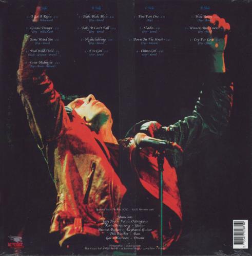 Iggy Pop Live At The Ritz '86 New York - Red Vinyl - Sealed 2-LP vinyl record set (Double LP Album) French IGG2LLI809447