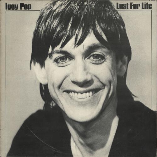 Iggy Pop Lust For Life - 1st - EX vinyl LP album (LP record) UK IGGLPLU705406