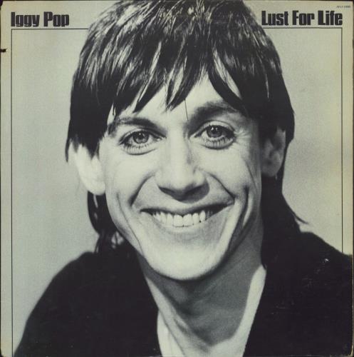 Iggy Pop Lust For Life - EX vinyl LP album (LP record) US IGGLPLU832341