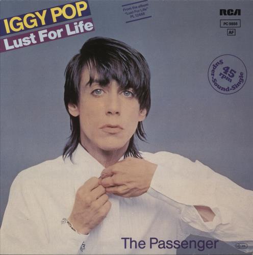 Iggy Pop Lust For Life 12" vinyl single (12 inch record / Maxi-single) German IGG12LU167579