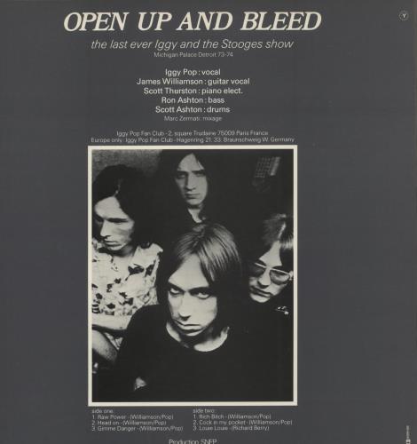 Iggy Pop Metallic K.O. vinyl LP album (LP record) French IGGLPME599372