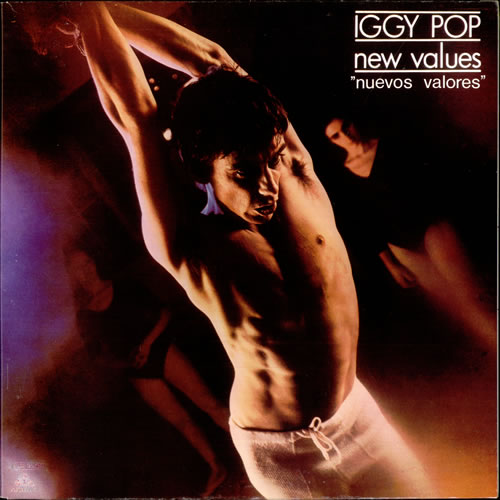 Iggy Pop New Values - Nuevos Valores vinyl LP album (LP record) Spanish IGGLPNE518637
