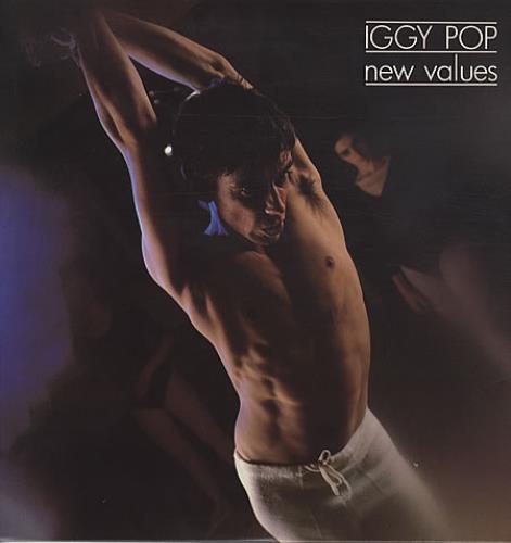 Iggy Pop New Values vinyl LP album (LP record) US IGGLPNE333485