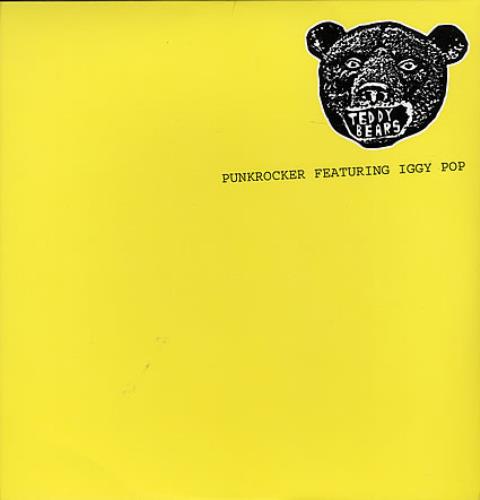 Iggy Pop Punkrocker 12" vinyl single (12 inch record / Maxi-single) US IGG12PU365686