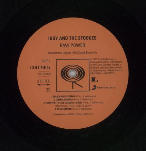 Iggy Pop Raw Power - Remastered Special Edition 2-LP vinyl record set (Double LP Album) UK IGG2LRA872591