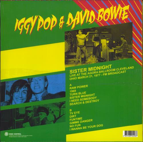 Iggy Pop Sister Midnight - Sealed vinyl LP album (LP record) UK IGGLPSI774632