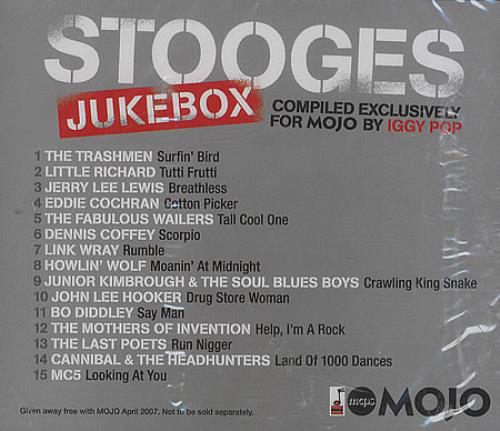 Iggy Pop Stooges Jukebox CD album (CDLP) UK IGGCDST405036