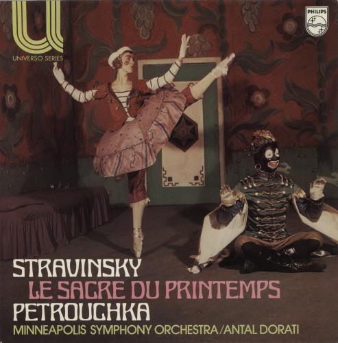 Igor Stravinsky Le Sacre Du Printemps  Petrouchka vinyl LP album (LP record) UK S0ULPLE875218