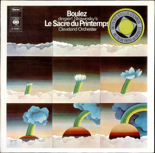 Igor Stravinsky Le Sacre du Printemps vinyl LP album (LP record) German S0ULPLE528645