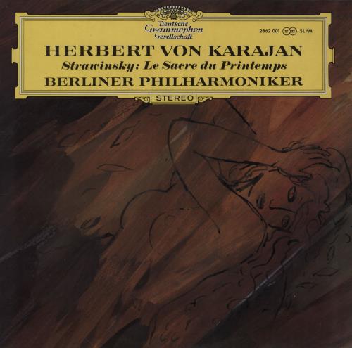 Igor Stravinsky Le Sacre Du Printemps vinyl LP album (LP record) Italian S0ULPLE759559