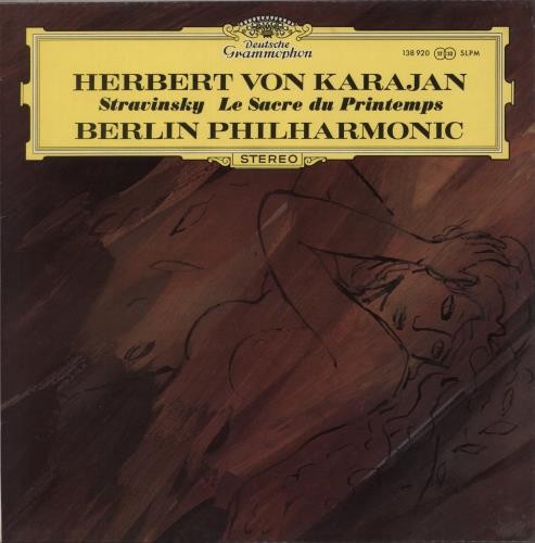 Igor Stravinsky Le Sacre Du Printemps vinyl LP album (LP record) UK S0ULPLE877315