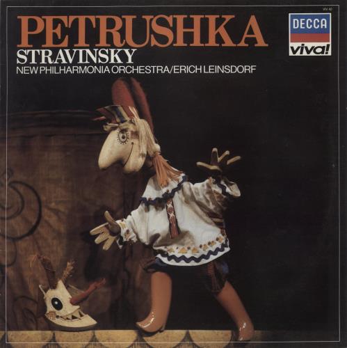 Igor Stravinsky Petrushka vinyl LP album (LP record) UK S0ULPPE889162