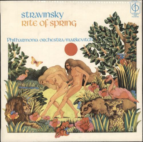 Igor Stravinsky Rite Of Spring vinyl LP album (LP record) UK S0ULPRI749240