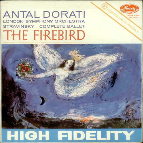 Igor Stravinsky The Firebird vinyl LP album (LP record) UK S0ULPTH538879