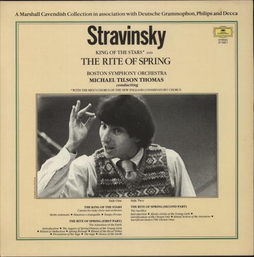 Igor Stravinsky The Rite Of Spring / The King Of The Stars vinyl LP album (LP record) UK S0ULPTH876063