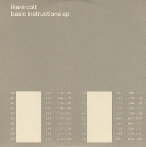 Ikara Colt Basic Instructions E.P. CD single (CD5 / 5") UK IKCC5BA243063