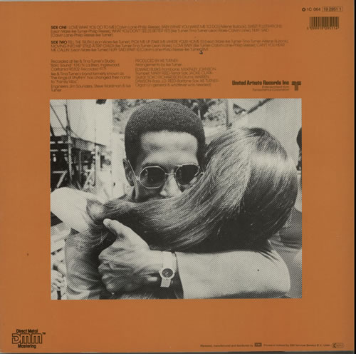 Ike & Tina Turner 'Nuff Said vinyl LP album (LP record) Dutch I&TLPNU627308