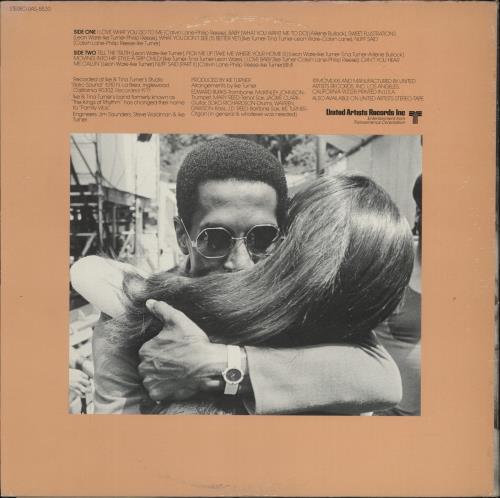 Ike & Tina Turner Nuff Said vinyl LP album (LP record) US I&TLPNU774412