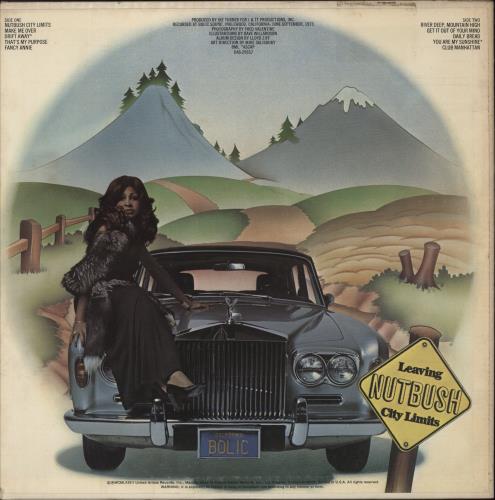 Ike & Tina Turner Nutbush City Limits - EX vinyl LP album (LP record) UK I&TLPNU680003