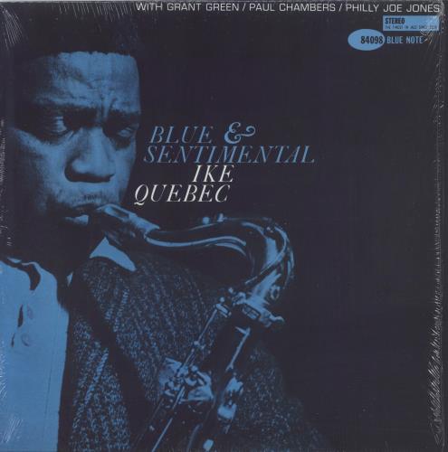 Ike Quebec Blue And Sentimental - shrink vinyl LP album (LP record) US IKQLPBL810369