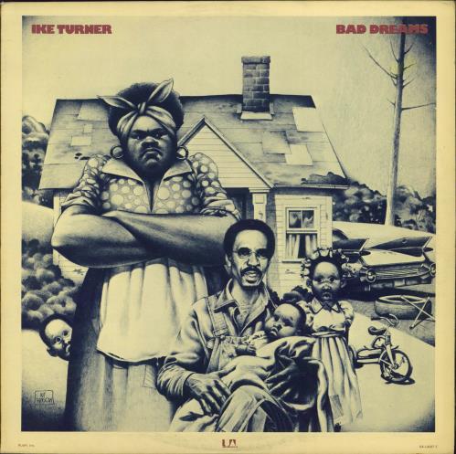 Ike Turner Bad Dreams vinyl LP album (LP record) UK I-KLPBA769596