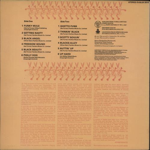 Ike Turner Funky Mule vinyl LP album (LP record) UK I-KLPFU863842