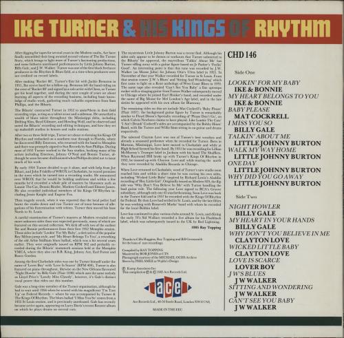 Ike Turner Ike Turner & His Kings Of Rhythm Volume 2 vinyl LP album (LP record) UK I-KLPIK753185